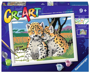 CreArt - Safari Friends - Paint by Number