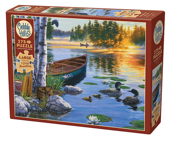 Easy Handling Puzzle - Morning on the Lake 275pc
