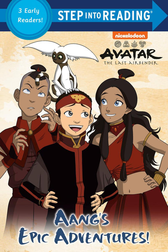 Step into Reading: Avatar the Last Airbender: Aang's Epic Adventures! (3 Early Readers in 1!)