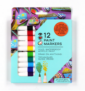 12 Acrylic Paint Markers