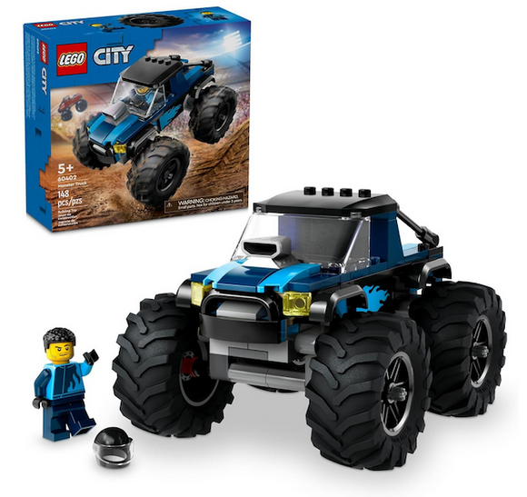 Lego City: Blue Monster Truck