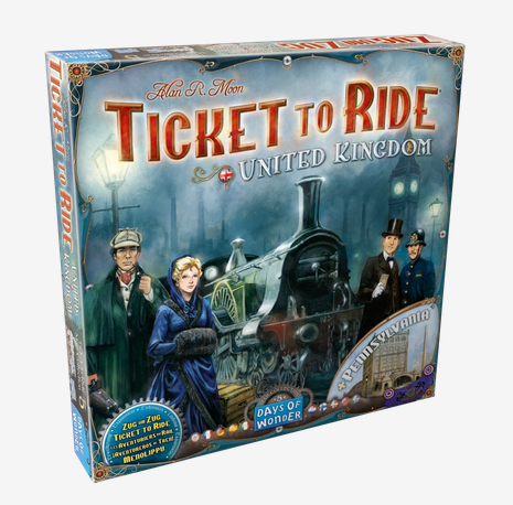 Ticket to Ride: Map #5 – United Kingdom / Pennsylvania
