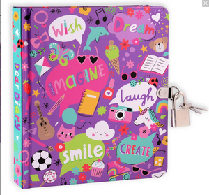 My Favorite Things Lock and Key Diary