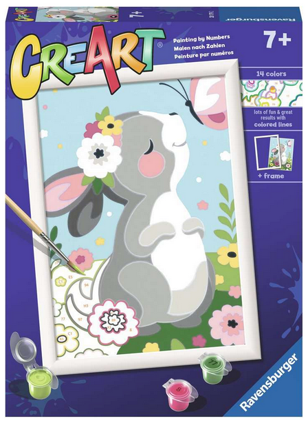 CreArt - Beautiful Bunny - Paint by Number