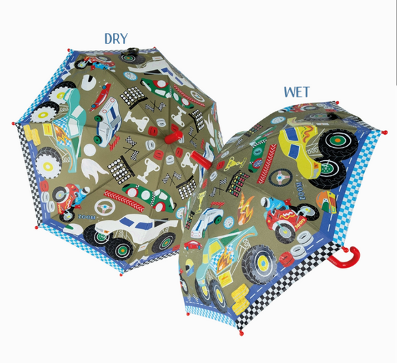 Magic Colour Changing Umbrella - Cars