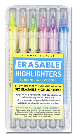Erasable Highlighters