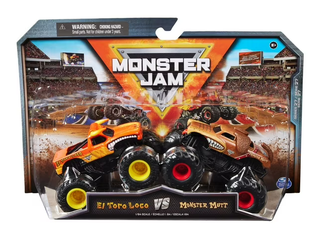 Monster Jam - 1:64 Monster Truck 2-pack: Series 25 – The
