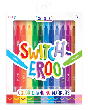 Switch-eroo! Colour Changing Markers - Set of 12