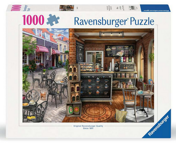 Quaint Cafe 1000pc Puzzle (2024)