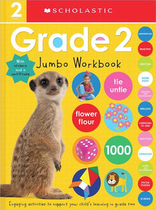 Scholastic Early Learners: Second Grade 2 Jumbo Workbook (2023)