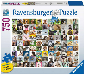 99 Lovable Dogs 750 pc Large Format