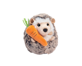 Spunky Hedgehog with Carrot 5"