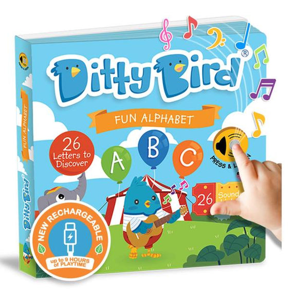 Ditty Bird ABC Fun Alphabet Interactive Sound Book