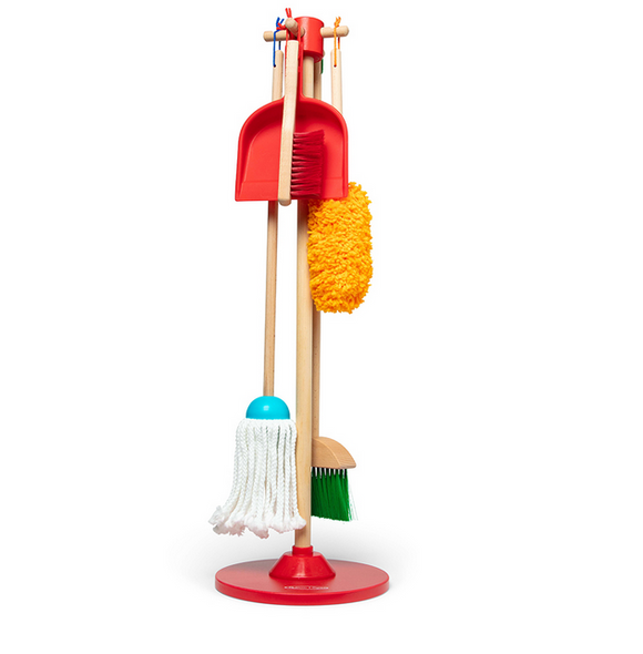Dust,  Sweep,  Mop! Cleaning Play Set