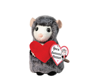 Valentine Possum w/ Heart 5.5"