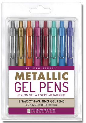 Metallic Ink Gel Pens
