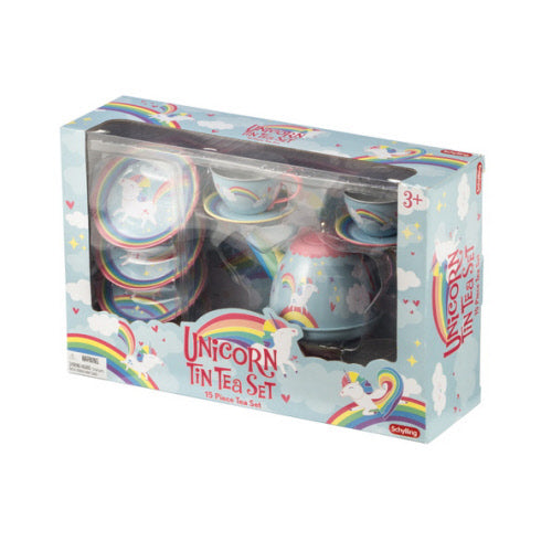 Unicorn Tin Tea Set