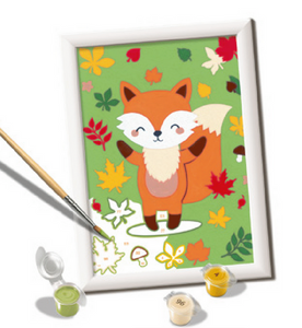 CreArt: Fantastic Fox 5x7 Paint by Number