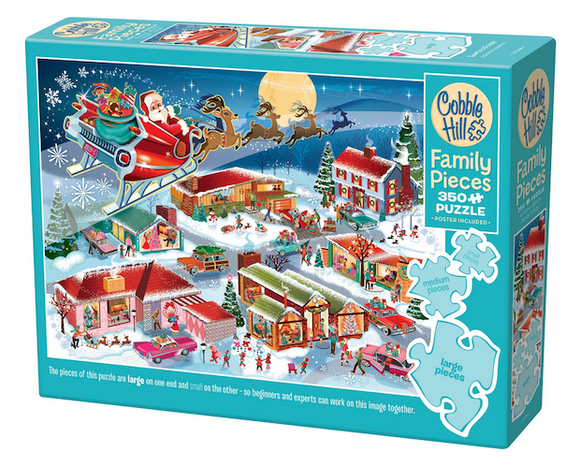 Family Puzzle - Santa's Flyby 350pc