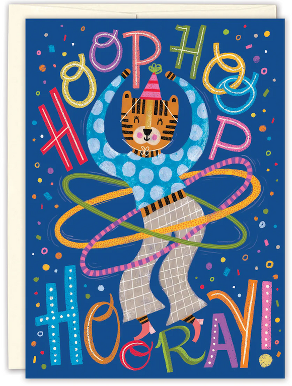 Hoop Hooray - Birthday Card