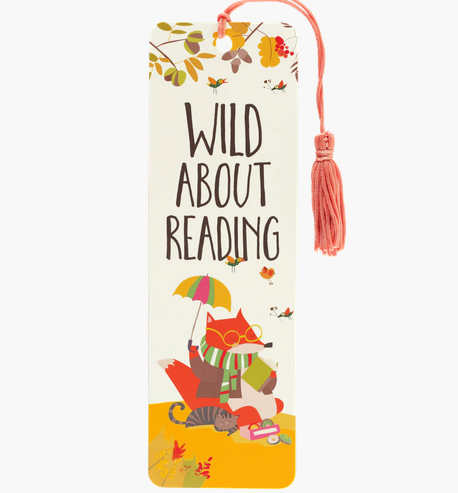 Wild About Reading Bookmark