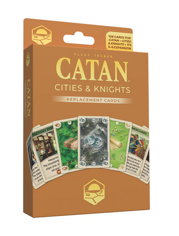 Catan Expansion: Cities and Knights Replacement Game Cards (6th Edition)