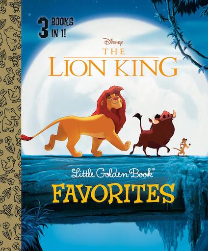 Disney The Lion King Favourites 3 Books in 1: A Little Golden Book