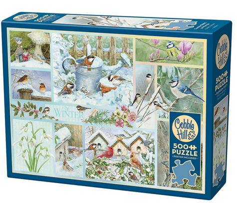 Garden Birds in Winter - 500 Pieces