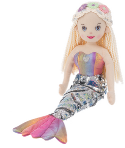 Shimmer Cove Mermaid - Shelly Pink w/ Sequins