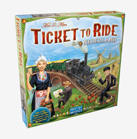 Ticket to Ride: Map #4 – Nederland
