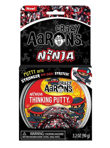 Crazy Aaron's Thinking Putty - Ninja, 4