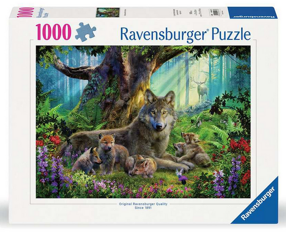 Wolves in the Forest 1000 pc Puzzle (2024)