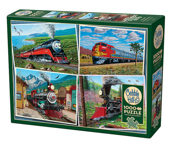 Historic Locomotives - 1000 Pc