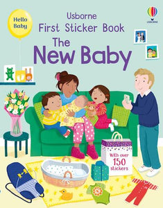 Usborne First Sticker Book: The New Baby