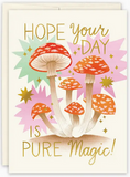 Mushrooms Birthday Card - Pure Magic