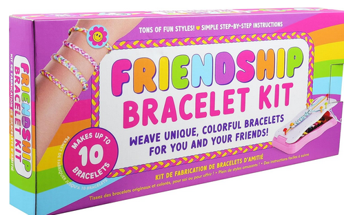 Friendship Bracelet Kit - everything you need with a step-by-step guide