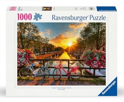 Bicycles in Amsterdam 1000 pc Puzzle (2024)