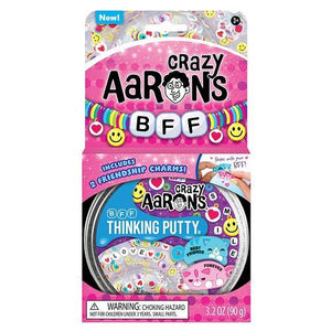 Crazy Aaron's Thinking Putty 4" Tin - BFF