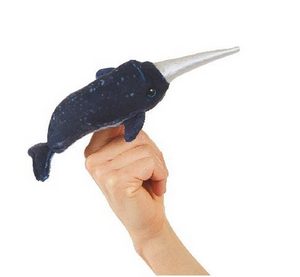 Mini Narwhal Finger Puppet