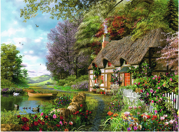 Country Cottage 1500 pc Puzzle (2024)