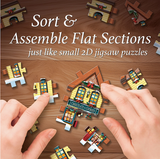 Christmas Village 3D Puzzle Advent Calendar