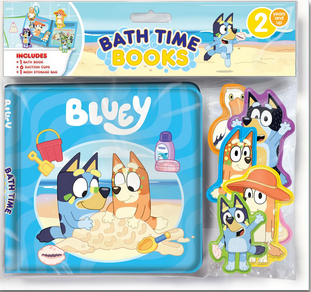 Bluey Bathtime Book