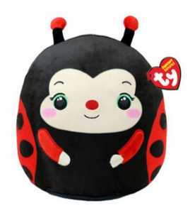 Squish-a-Boos: Lucy - Ladybug 10"