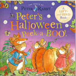 Peter Rabbit: Peter's Halloween Peek-a-Boo! a lift and find book