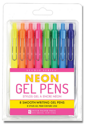 Neon Gel Pens