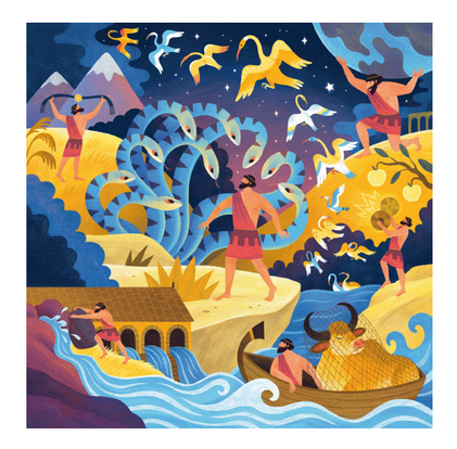 The Twelve Labours of Hercules 64 pc