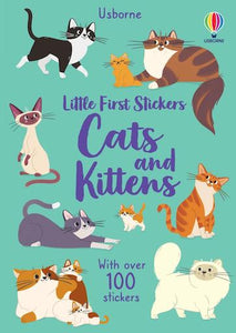 Usborne Little First Stickers: Cats and Kittens