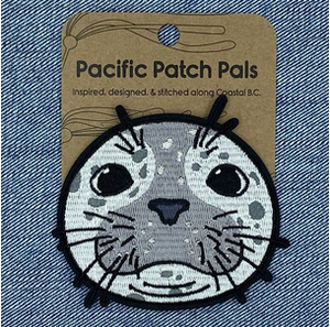 Embroidered Patch - Harbour Seal - 3.5"