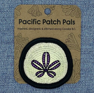 Embroidered Patch - Eccentric Sand Dollar  - 2.5"