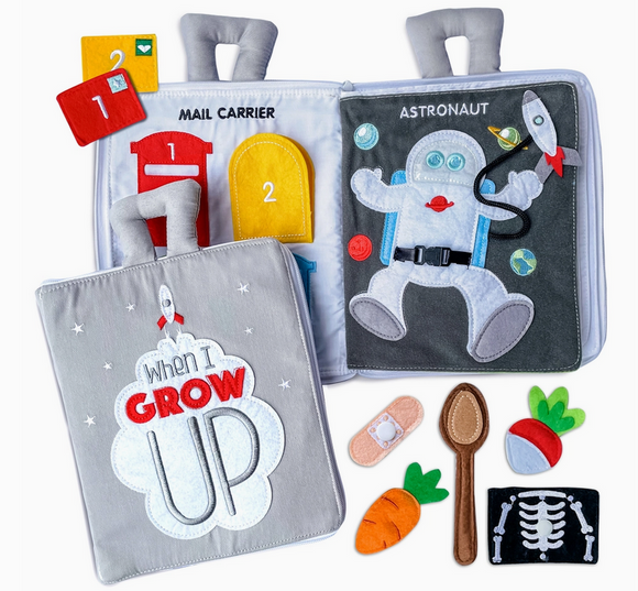 Fabric Activity Book - When I Grow Up